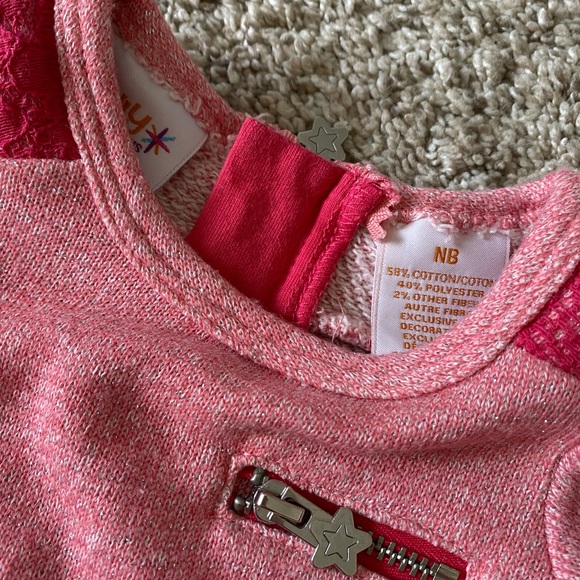 Truly Scrumptious by Heidi Klum baby girl sweater dress size newborn - Picture 3 of 7